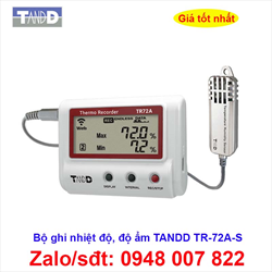 Nhiệt ẩm kế tự ghi TANDD TR-72A-S